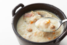 画像をギャラリービューアに読み込む, まるずわいがにかにチャウダー